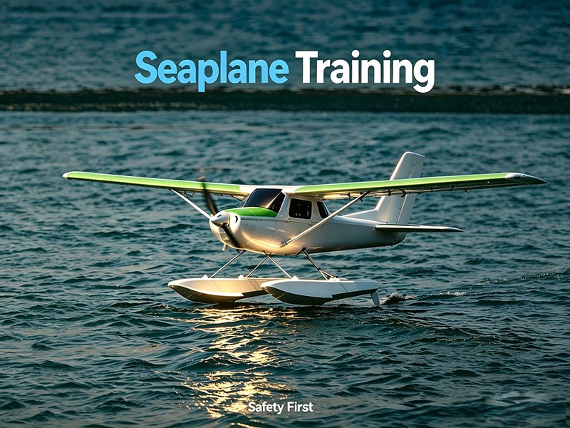Entrenamiento de aviones anfibios