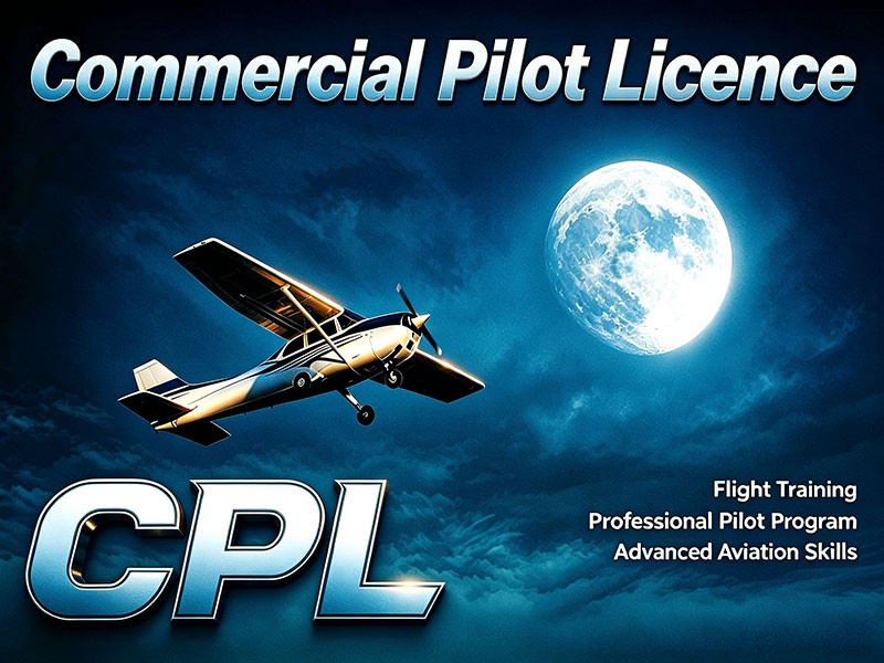 Diploma de Licencia de Piloto Comercial (CPL)